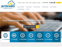 Tablet Screenshot of jetstreamnetworks.com